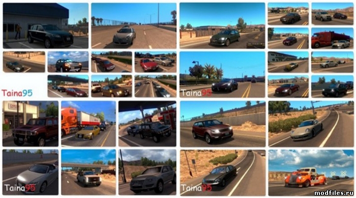 Картинка мода Ai Traffic Pack / Taina95 в игре American Truck Simulator