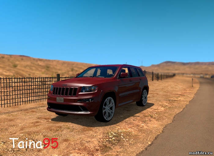 Картинка мода Jeep Grand Cherokee SRT8 / Taina95 в игре American Truck Simulator