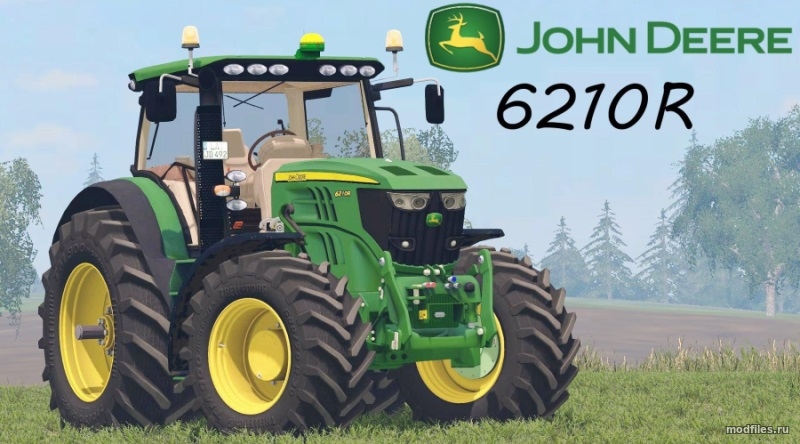 Картинка мода John Deere 6210R / Jack Douglas в игре Farming Simulator 2017