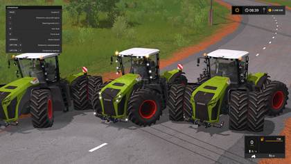 Claas Xerion 5000 and Weights / Giedrius