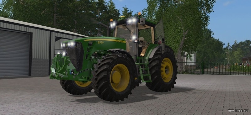 Картинка мода John Deere 8530 / MajsteR в игре Farming Simulator 2017