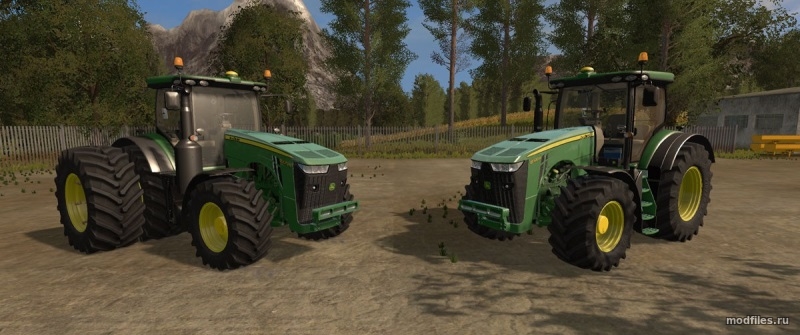 Картинка мода John Deere 8R / TechMod в игре Farming Simulator 2017
