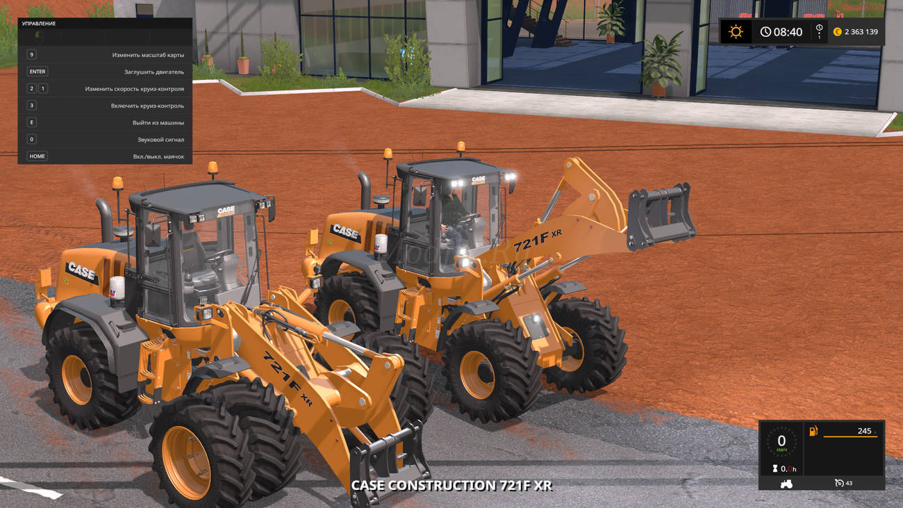 Картинка мода CASE 721F XR / Realistic Farmers в игре Farming Simulator 2017