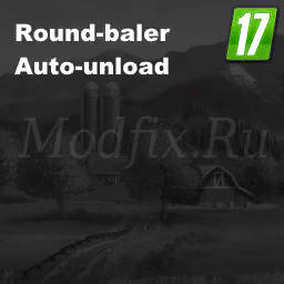 Картинка мода Automatic Unload for Round-Balers / Decker_MMIV в игре Farming Simulator 2017
