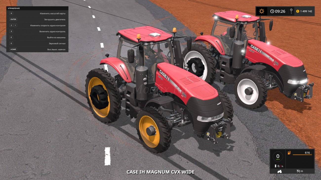 Картинка мода Case IH Magnum CVX US / JokerModding в игре Farming Simulator 2017