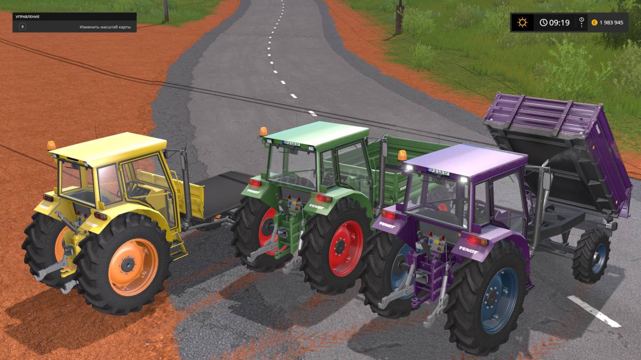 Картинка мода Fendt GT 255 / Farmer Andy в игре Farming Simulator 2017