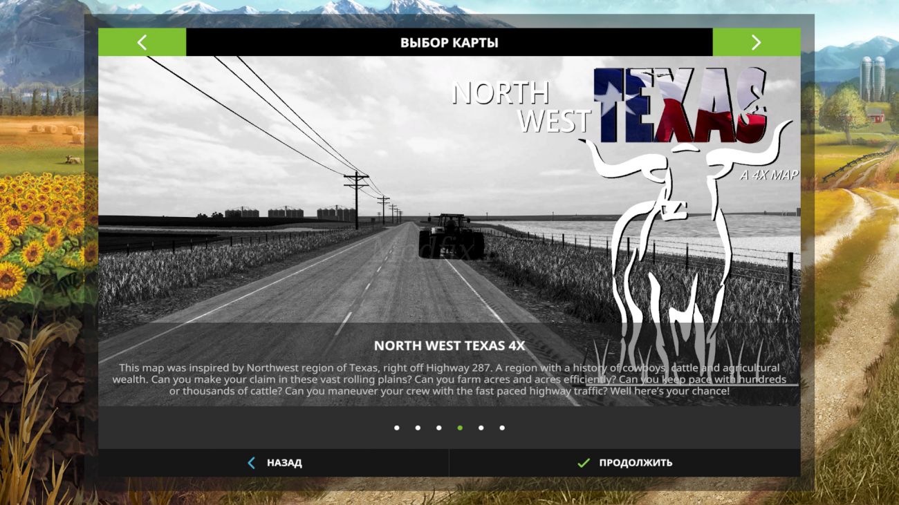 Картинка мода North West Texas 4X / Txzar в игре Farming Simulator 2017