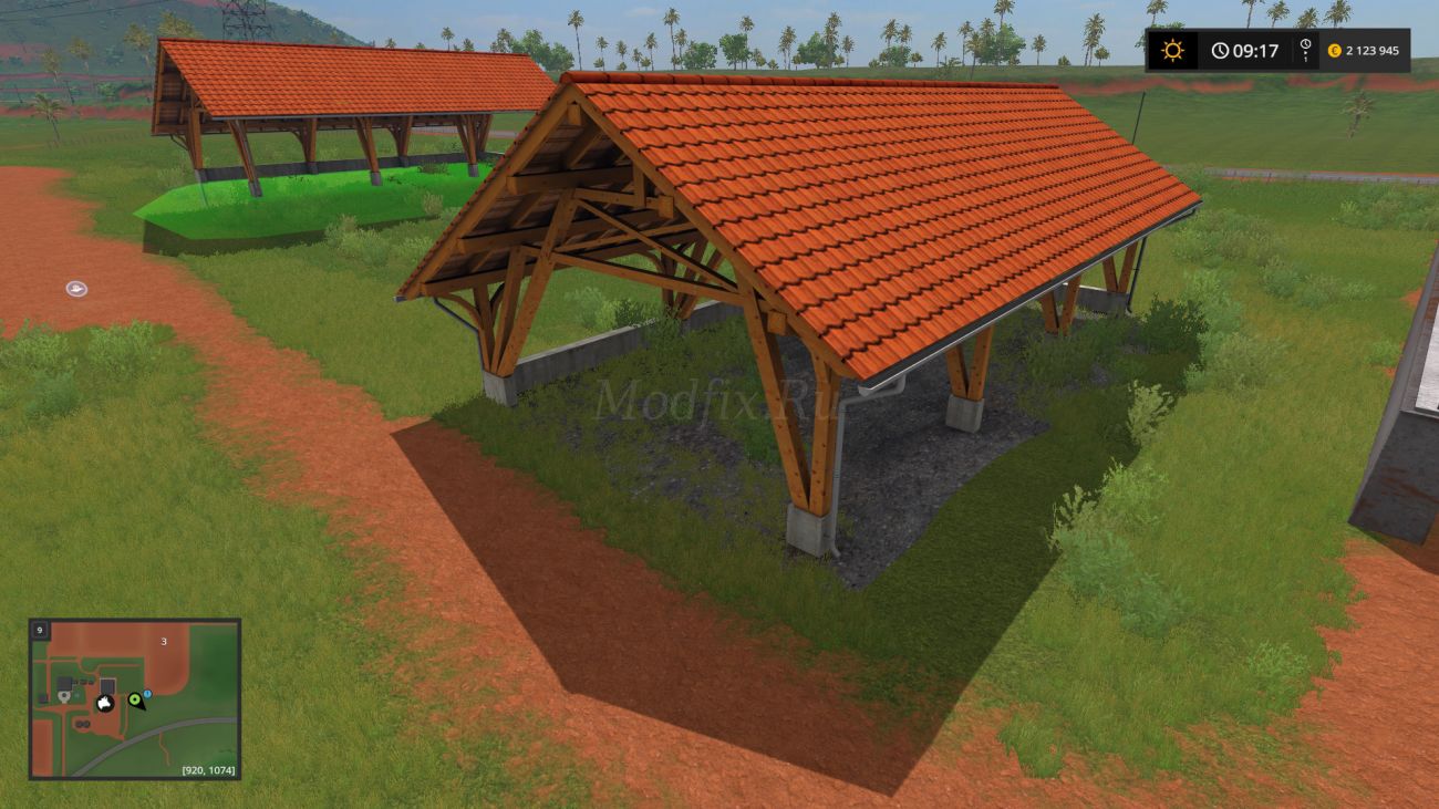 Картинка мода Деревянный Амбар / AS Agri в игре Farming Simulator 2017