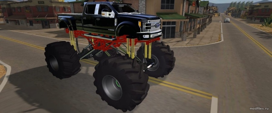 Картинка мода Diesel Ford Monster / Otto Dillie в игре Farming Simulator 2017