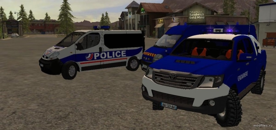 Картинка мода Gendarmerie POLICE / LJDS в игре Farming Simulator 2017