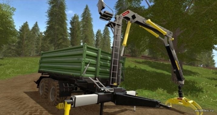 Картинка мода Fliegl Kipper Kran / FarmerBeavis в игре Farming Simulator 2017