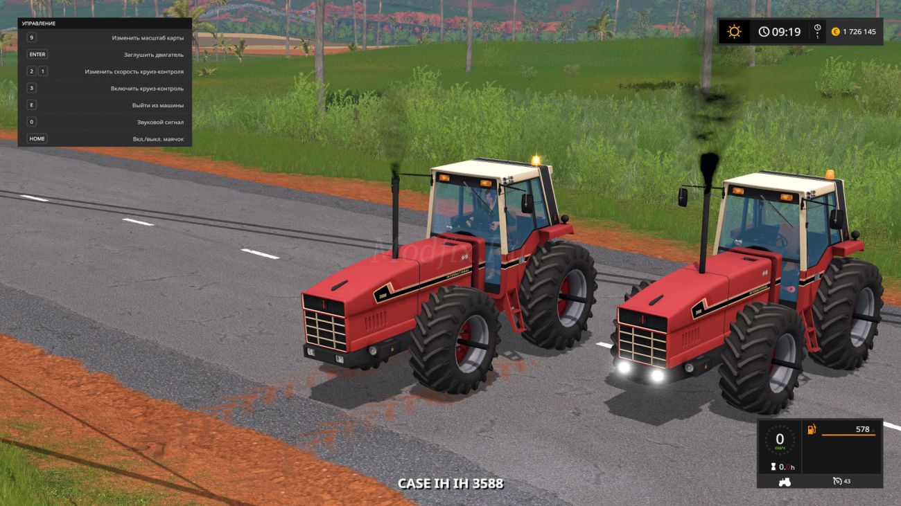 Картинка мода CASE IH 3588 / Vegueta Mods в игре Farming Simulator 2017