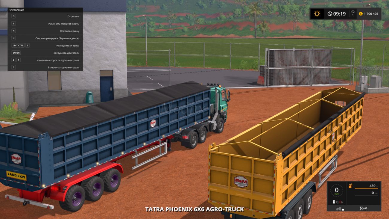 Картинка мода Semi-Tipper 70000/6 / Blacksheep Modding в игре Farming Simulator 2017