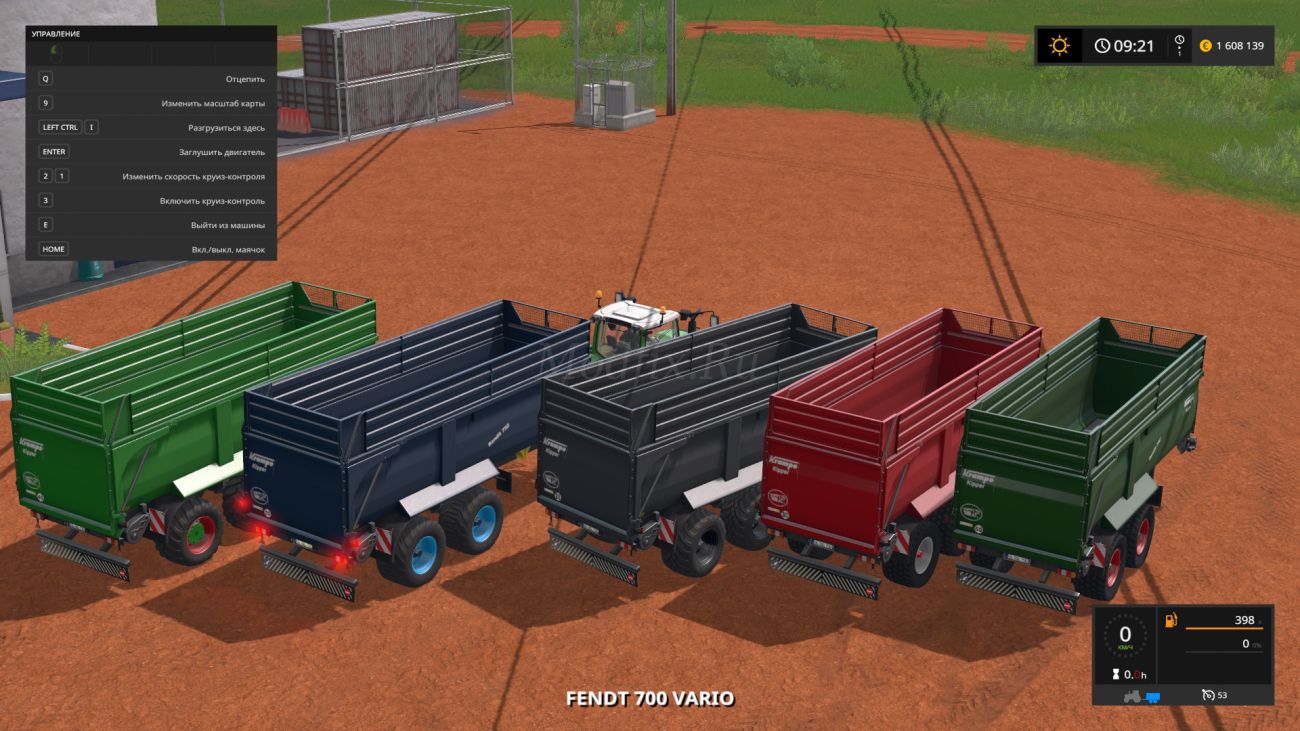 Картинка мода Krampe Bandit 750 / Forbidden Mods в игре Farming Simulator 2017