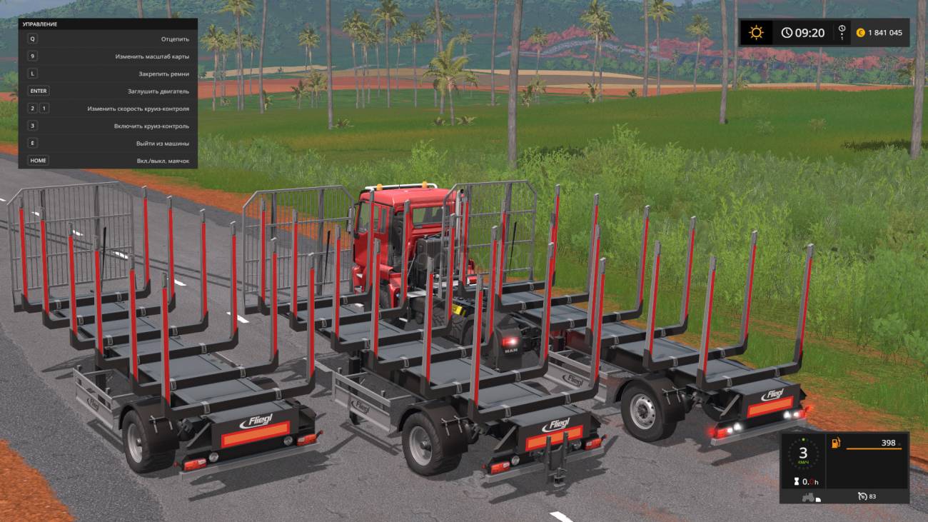 Картинка мода Timber Runner Short / TSM в игре Farming Simulator 2017