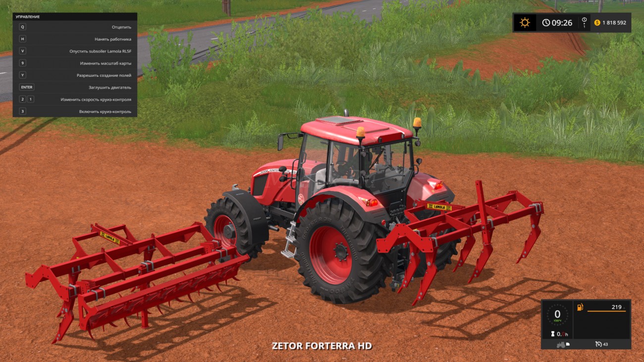 Картинка мода Lamola RL5F / Agrigamer15 в игре Farming Simulator 2017