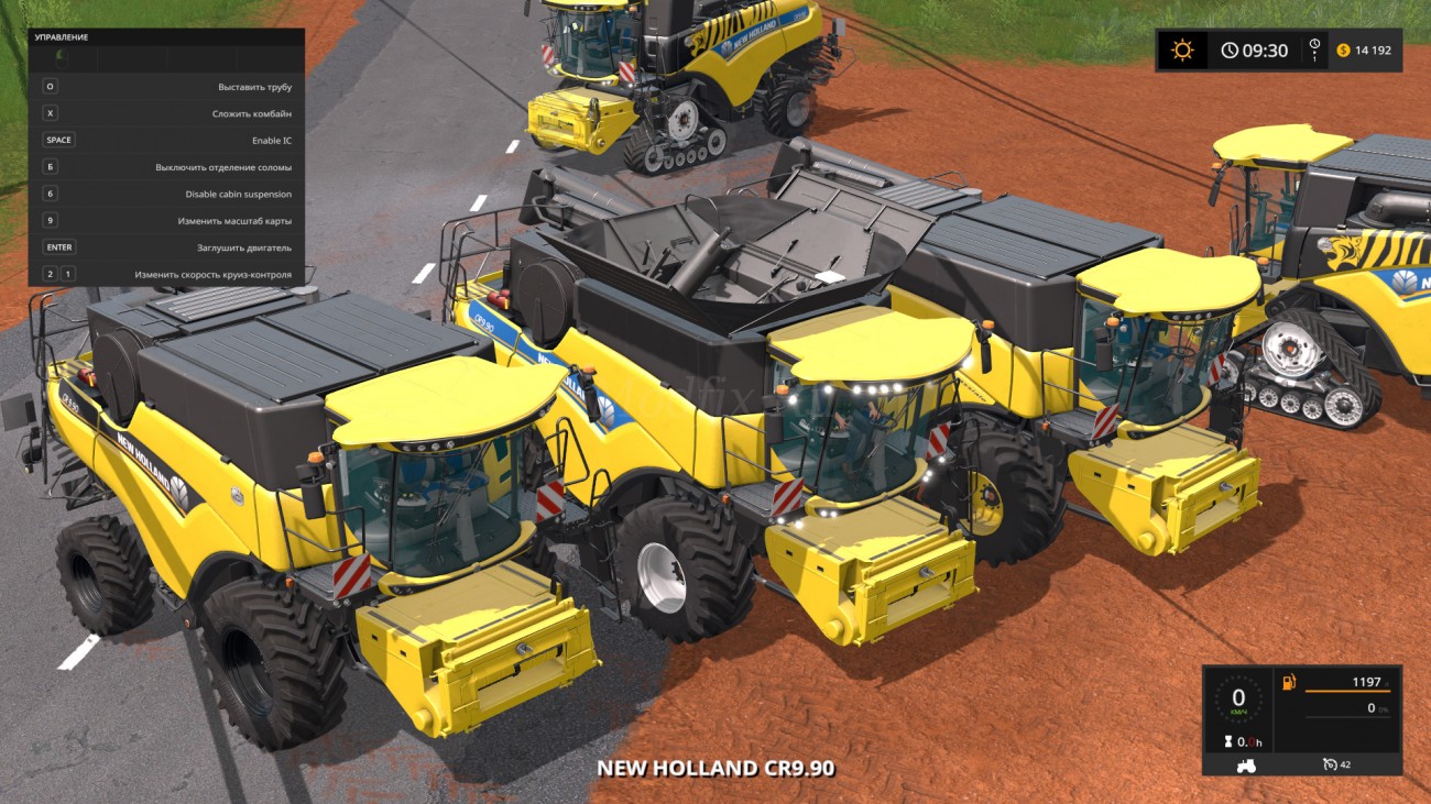Картинка мода New Holland CR9.90 / STv-Modding в игре Farming Simulator 2017