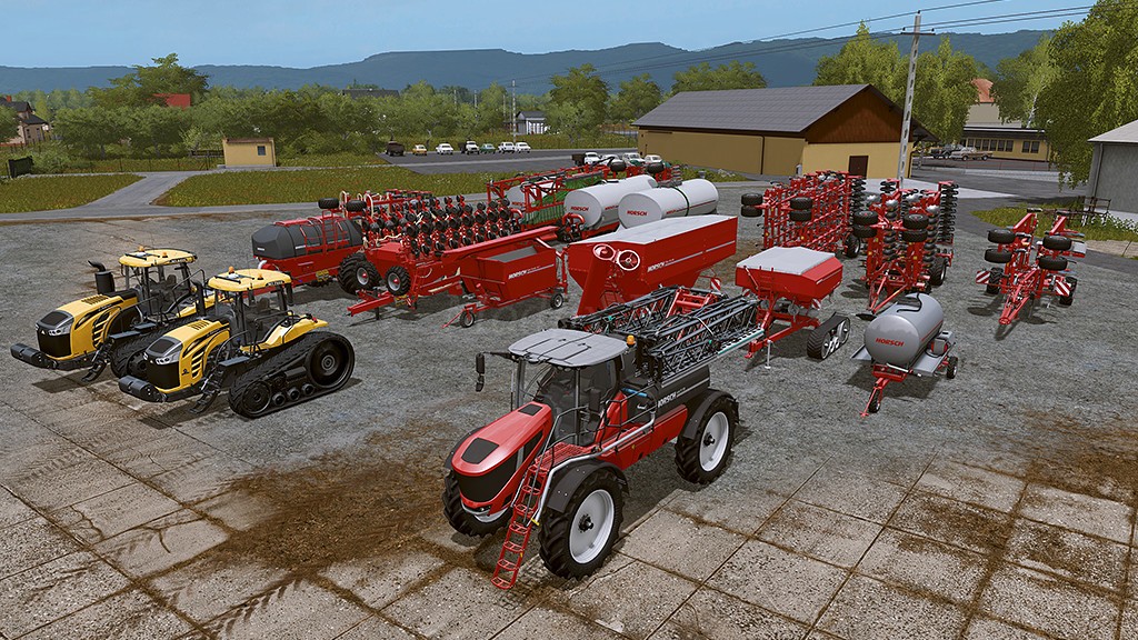 Картинка мода HORSCH AgroVation Vehicles / GIANTS Software в игре Farming Simulator 2017
