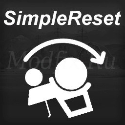 Картинка мода Simple Reset / Timmiej93 в игре Farming Simulator 2017