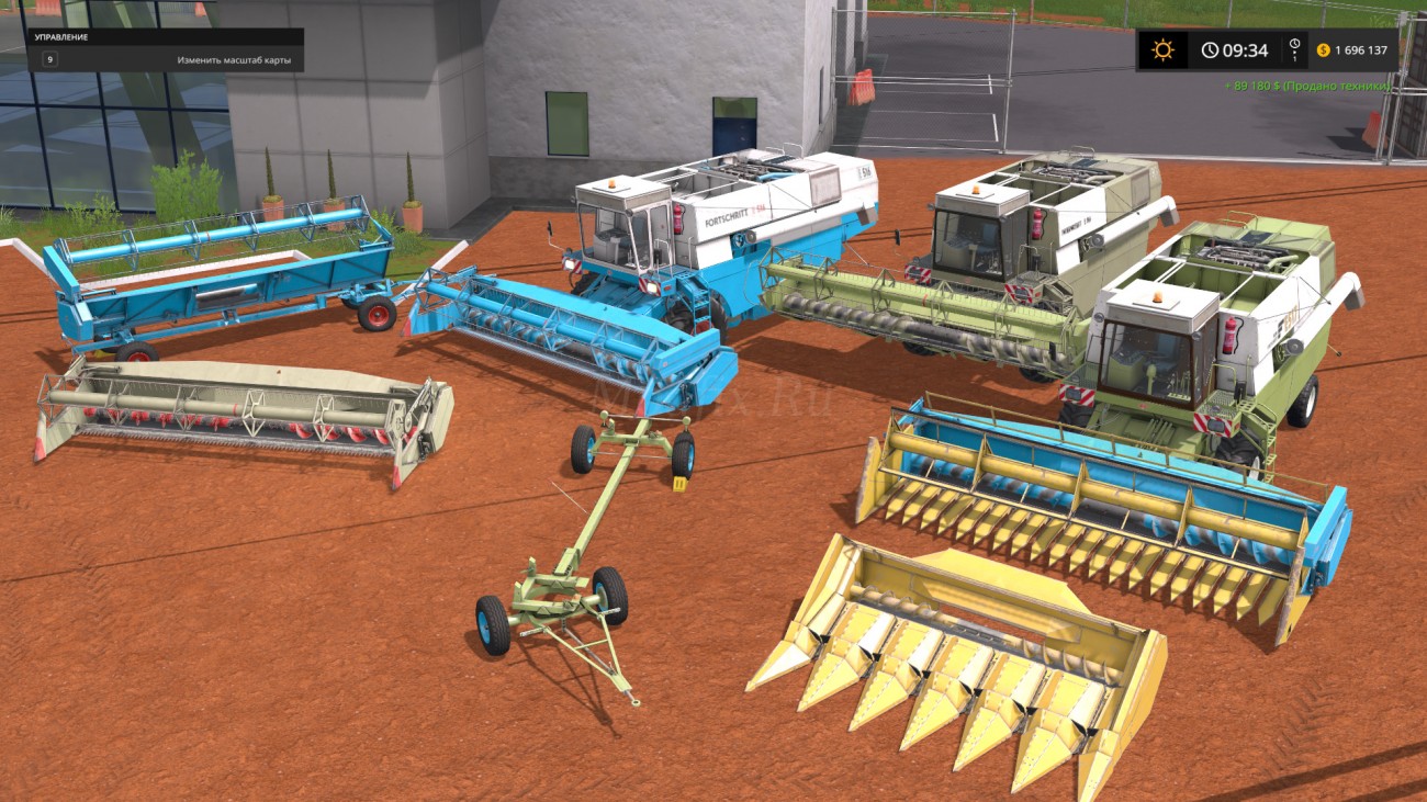 Картинка мода Fortschritt E-516 Harvester Pack / Aaa modding в игре Farming Simulator 2017