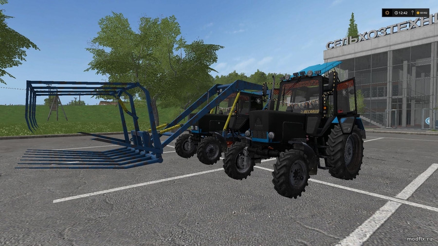 Мод Беларус 82 МТЗ (1.0 F@RMeR) Farming Simulator 2017