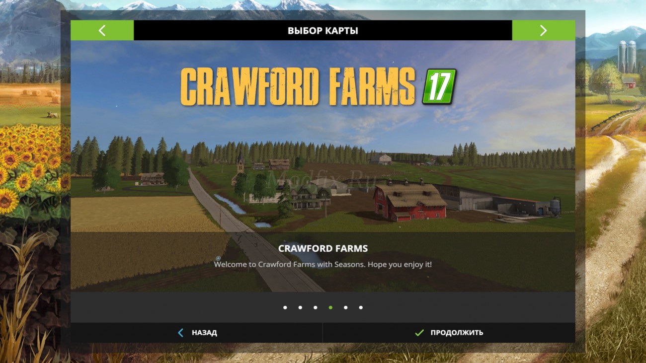 Картинка мода Crawford Farms / Ruberburner89 в игре Farming Simulator 2017