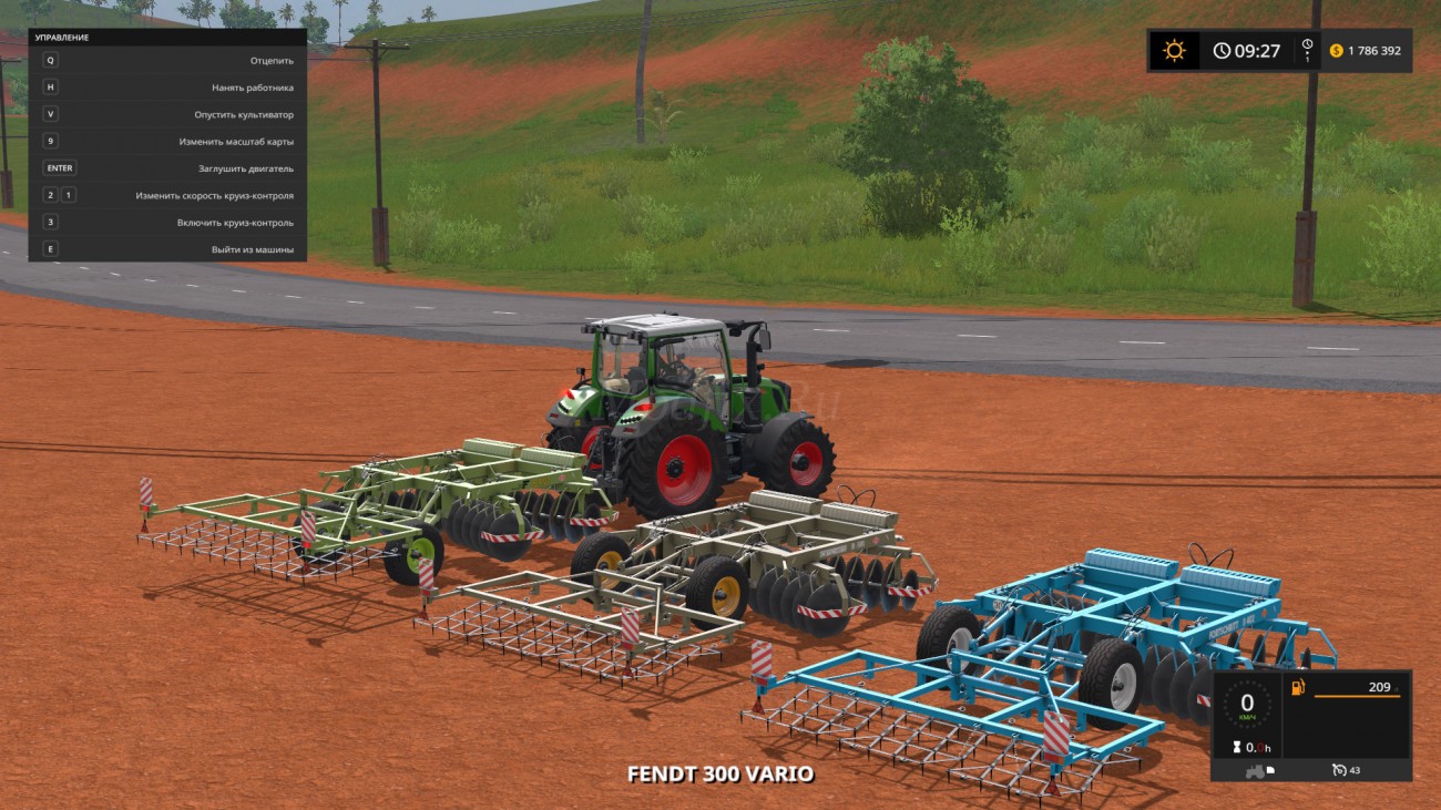 Картинка мода Fortschritt B402 Cultivator / Aaa modding в игре Farming Simulator 2017