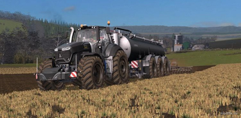 Deutz Fahr 9 Series Special Black Edition / Astropolis Modding