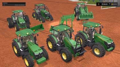 John Deere 7R Series 2011 Europe / Ago-Modding