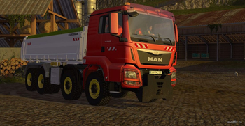 MAN TGS 35.440 E6 8×4 MEILLER KIPPER / L'Affreux Moddeur