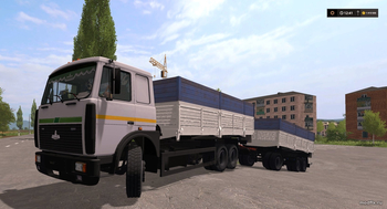 МАЗ 5516А8-336 и прицеп / Romario_Agro