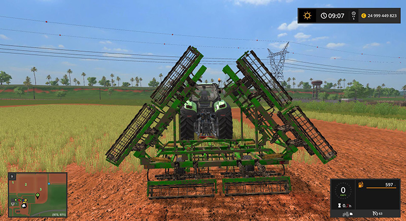 Картинка мода КПМ 10 зелёный / alex1985 в игре Farming Simulator 2017