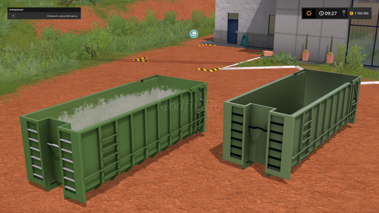 Картинка мода Roll-off Container / Agrartechnik Nordeifel в игре Farming Simulator 2017
