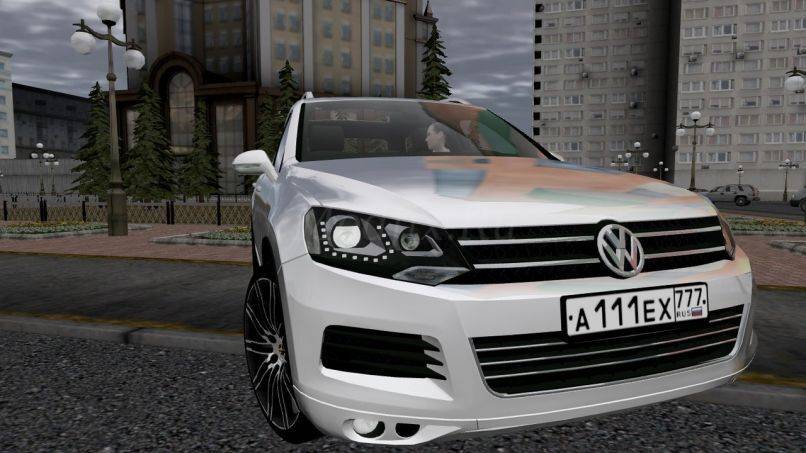 Картинка мода Volkswagen Touareg TDI 3.0 stage 1 / Olegmihienko в игре City Car Driving
