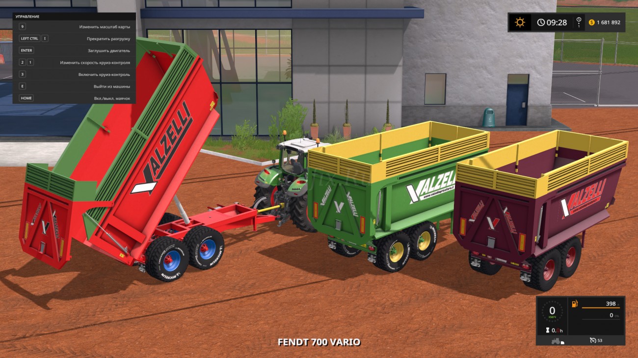 Картинка мода Valzelli VI/140 / Agrifutura Modding Team в игре Farming Simulator 2017