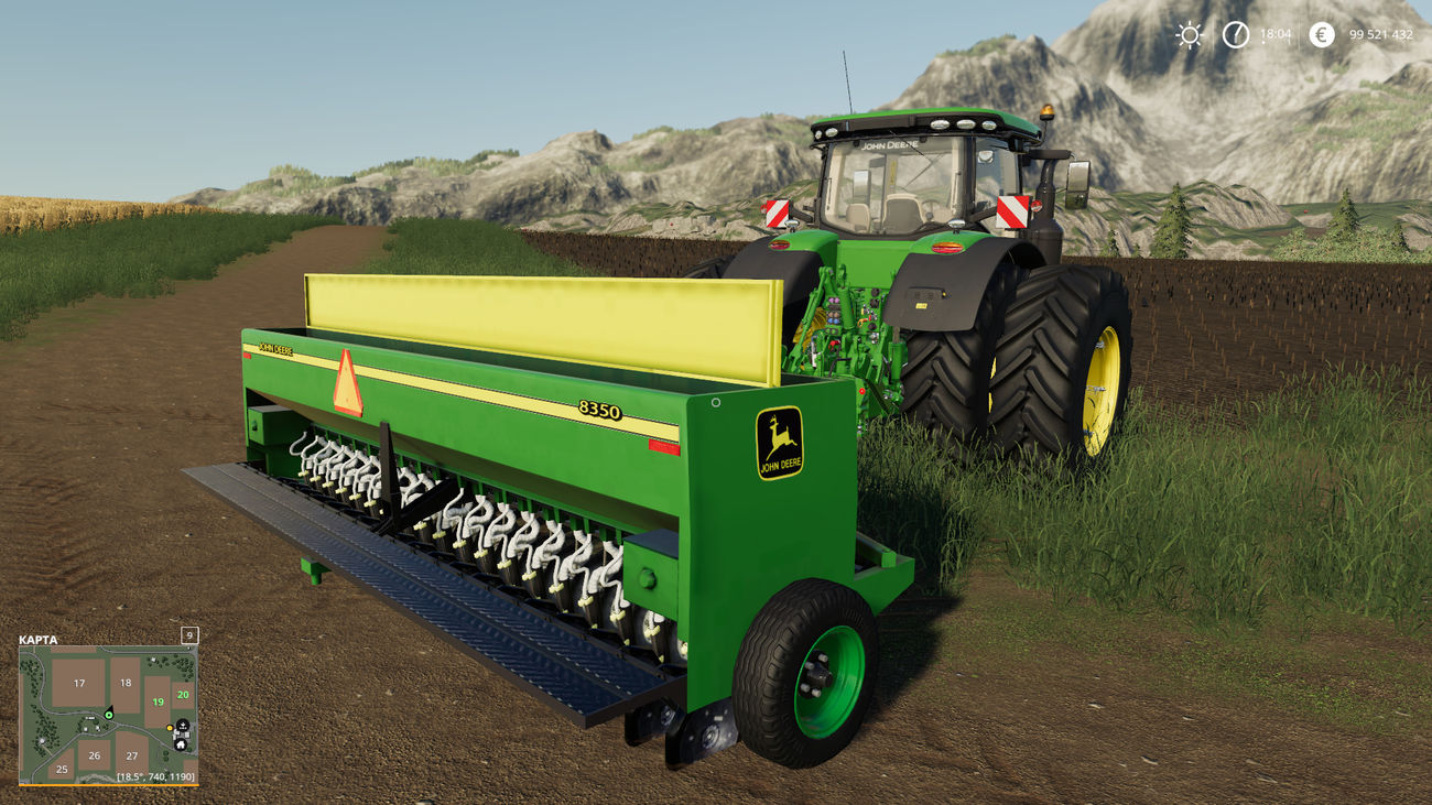 Картинка мода John Deere 8350 / Niknab в игре Farming Simulator 2019