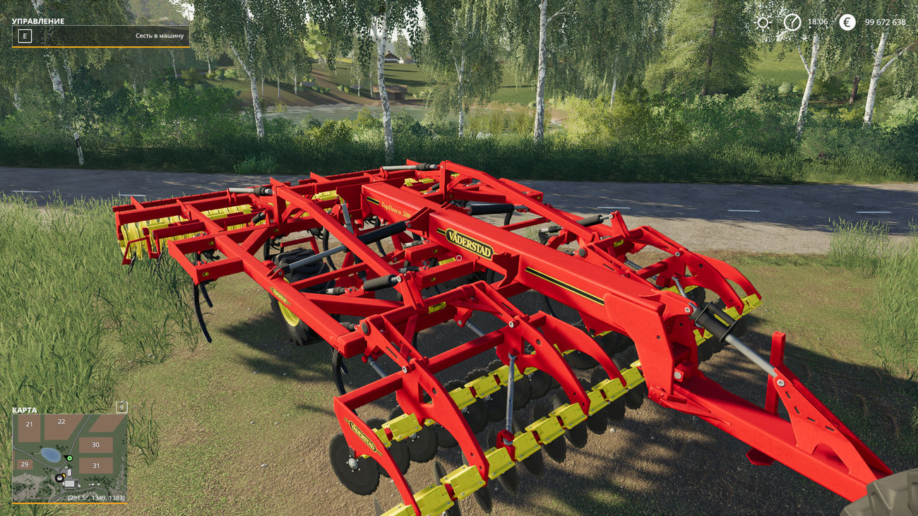 Картинка мода Vaderstad TopDown 500 / Lucasz IH Modding в игре Farming Simulator 2019