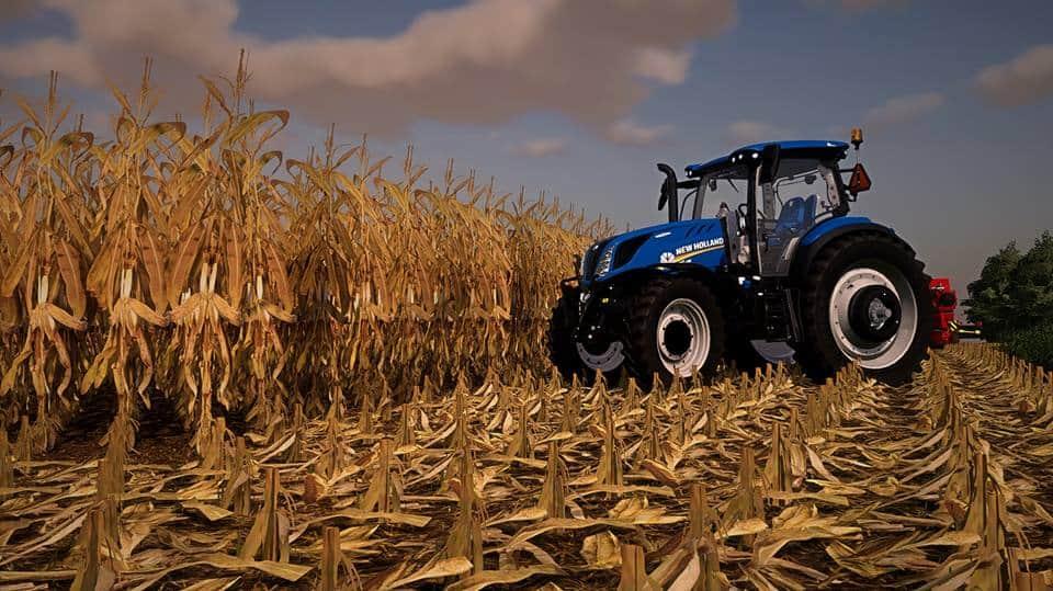 Картинка мода Кукуруза и бобы текстура / NEFG Modding в игре Farming Simulator 2019