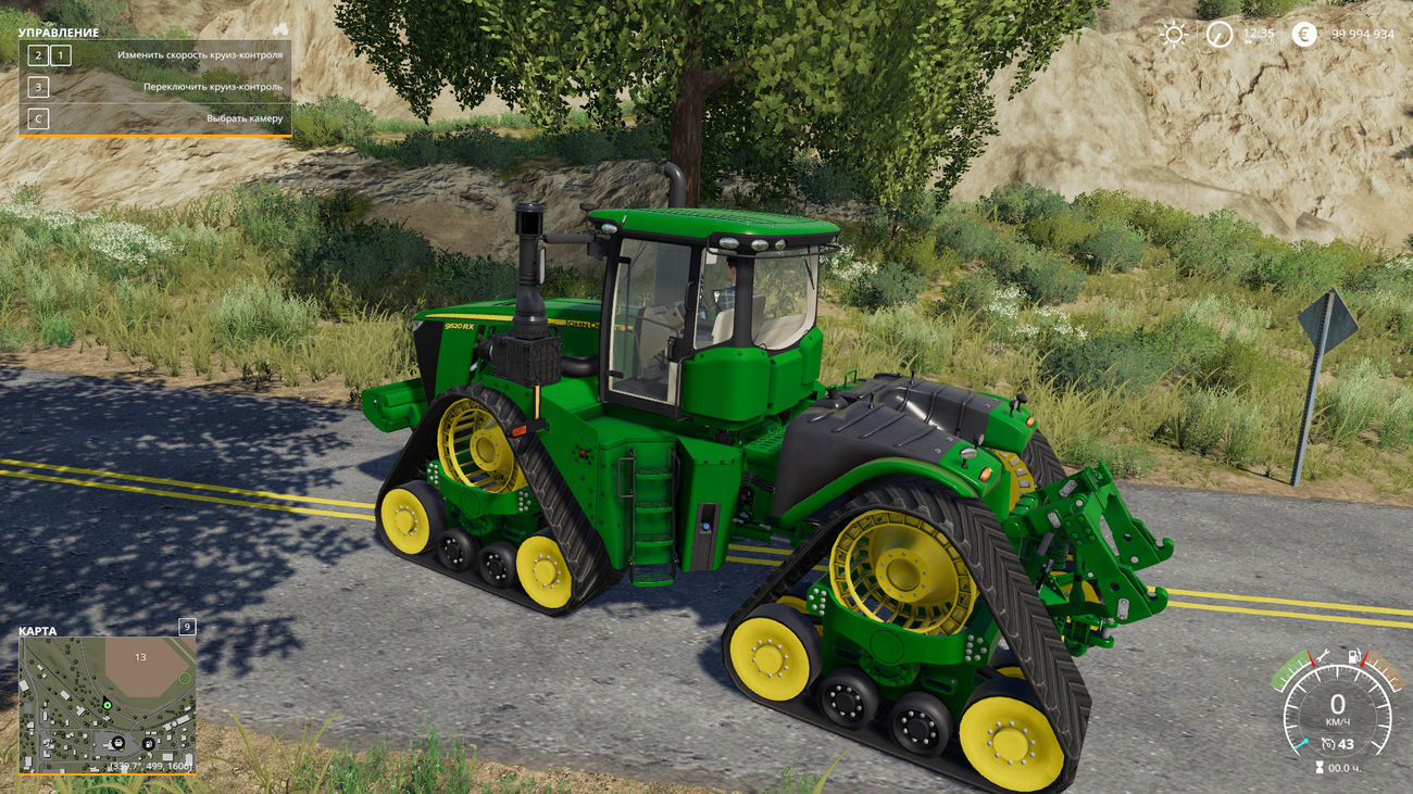 Картинка мода John Deere 9RX / West Central Modding в игре Farming Simulator 2019