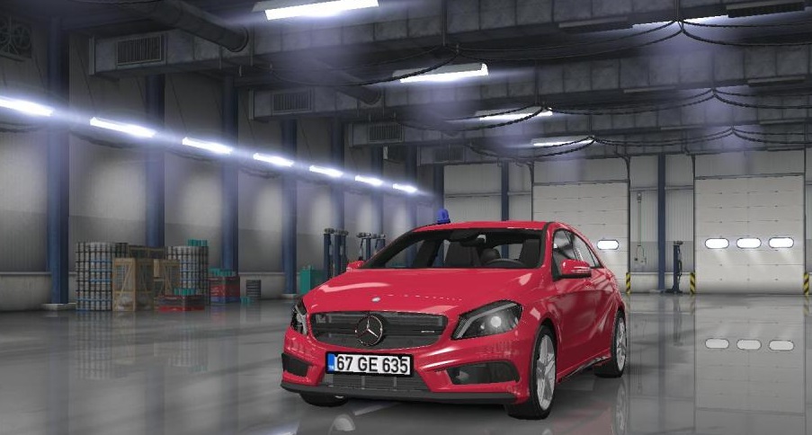 Картинка мода Mercedes-Benz A45 / Sdonbass18 в игре American Truck Simulator