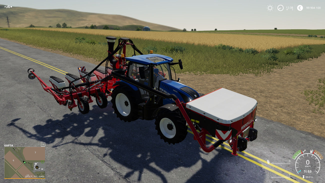 Картинка мода Horsch Drill / Bau_Justin_99 в игре Farming Simulator 2019
