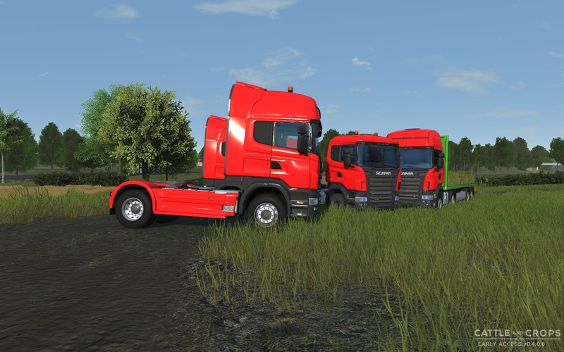 Картинка мода Scania trucks пак5 / Xyzspain в игре Cattle and Crops.