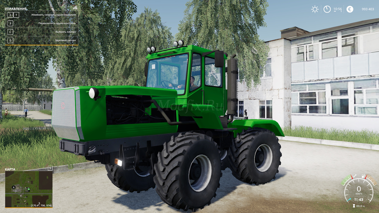 Картинка мода ХТА 220 зелёный / EURGENE в игре Farming Simulator 2019