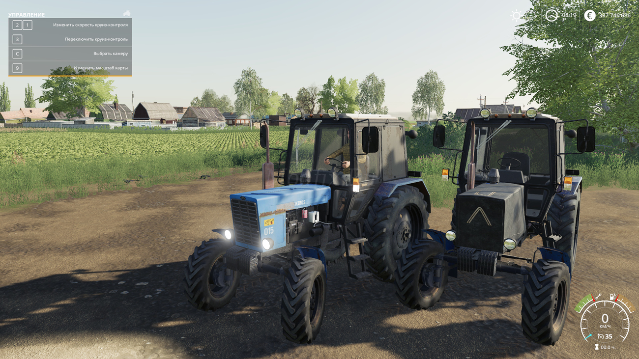 Картинка мода МТЗ Беларус 82.1 / LS_Djone в игре Farming Simulator 2019