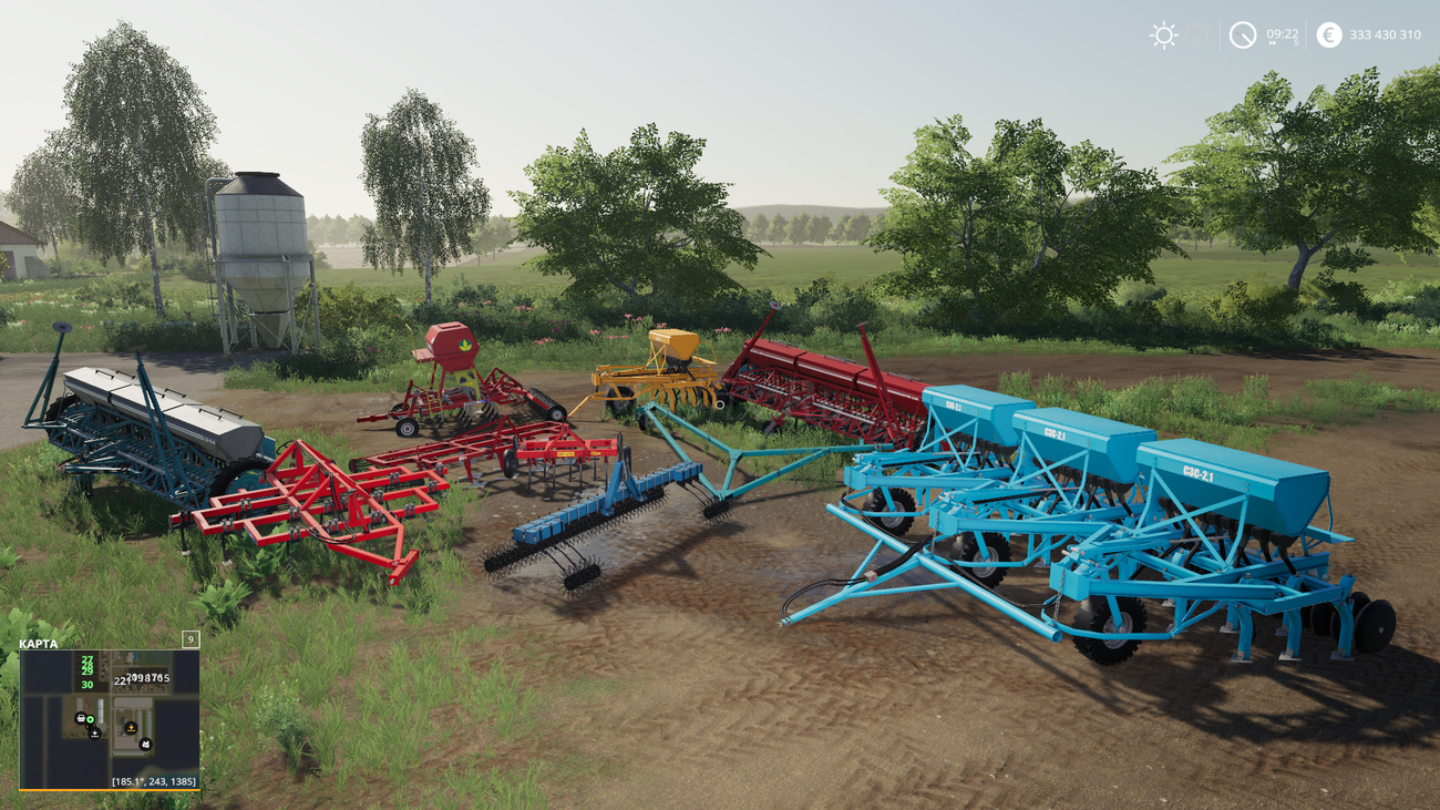 Картинка мода Оборудования пак / Aluha74rus в игре Farming Simulator 2019