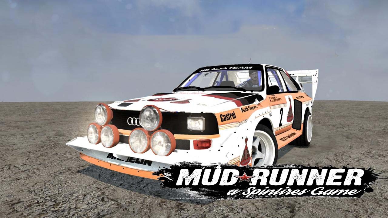Картинка мода Аudi speed race / ADE TIGER в игре MudRunner