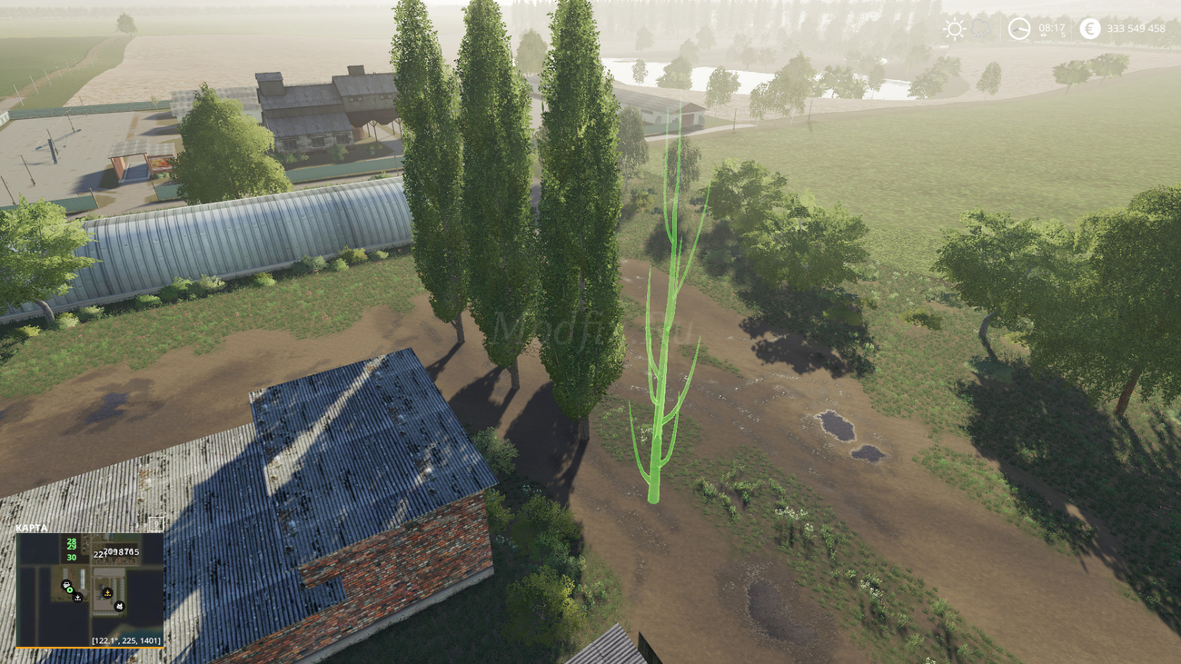 Картинка мода Тополь / XaaD в игре Farming Simulator 2019