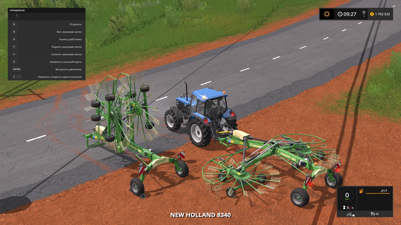 Картинка мода Krone Swadro TC930 / ARM-Team в игре Farming Simulator 2017