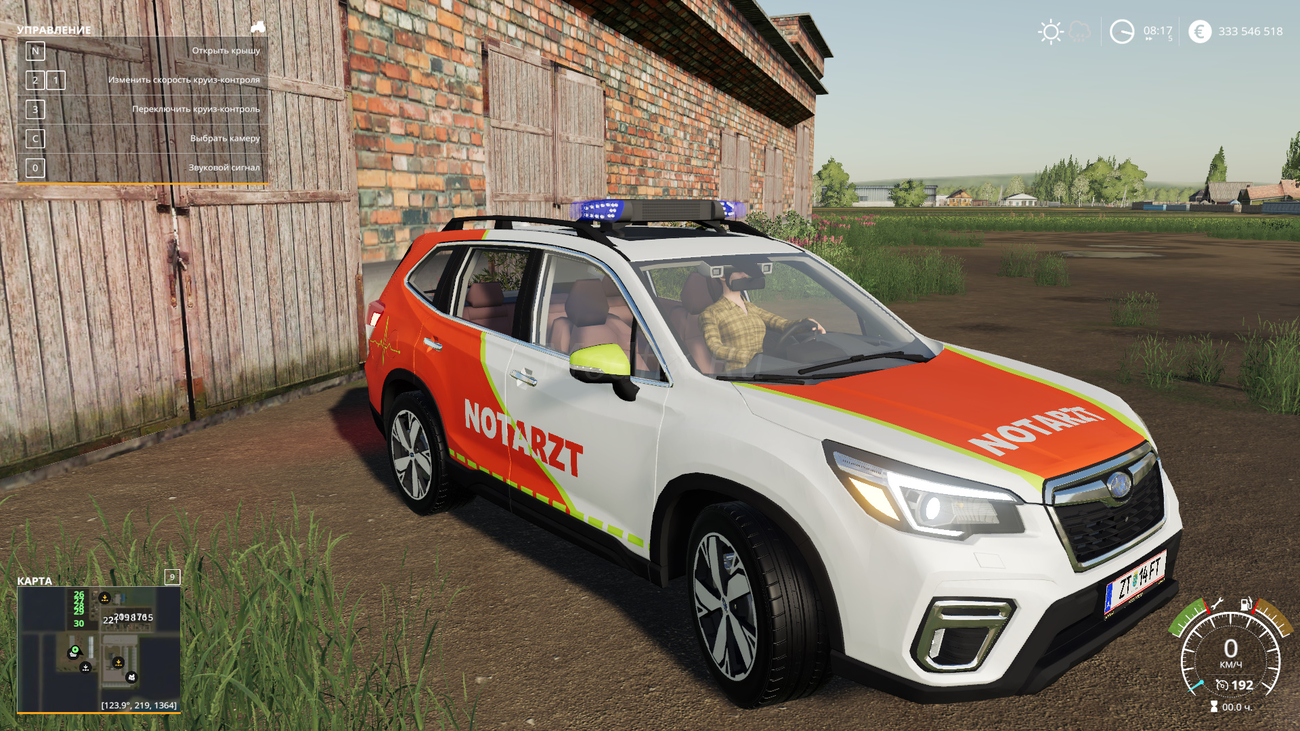 Картинка мода Subaru Forester NEF / TschiZack в игре Farming Simulator 2019