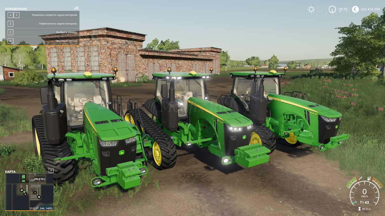 Картинка мода John Deere 8RT / Hein в игре Farming Simulator 2019